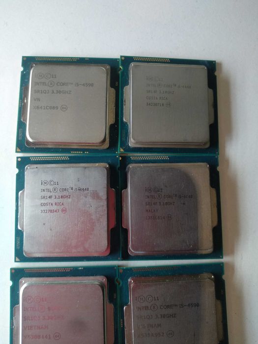 Процессоры 1150 сокета  i5-4430s и др.  рабочие .