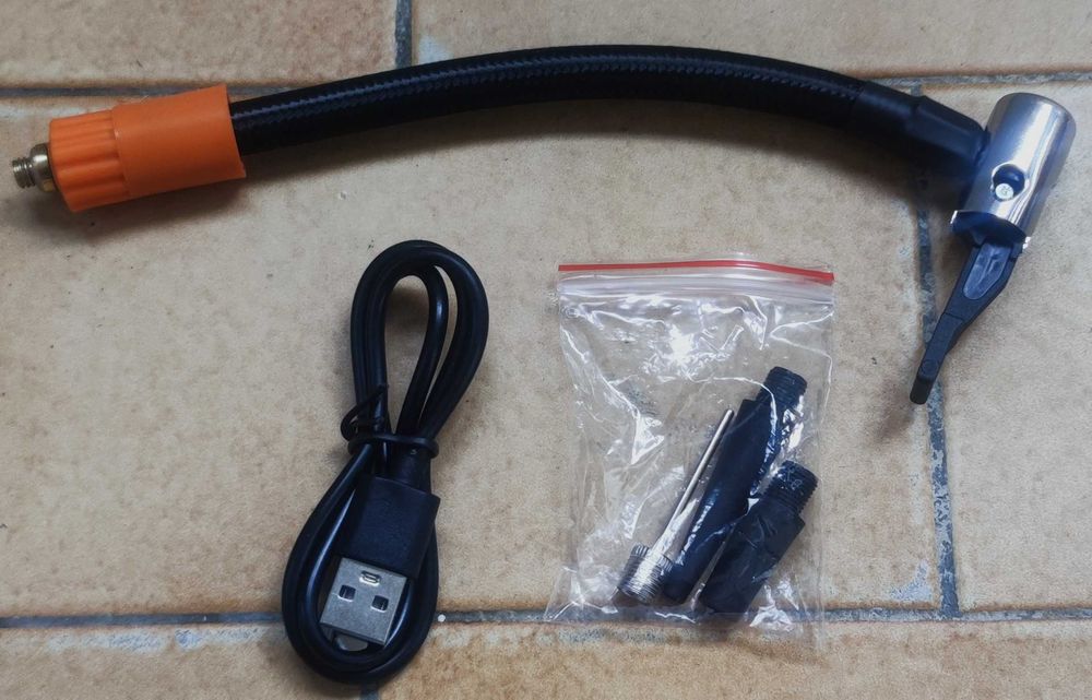 Compressor portátil para carro, bicicleta, trotinete, etc. - NOVO