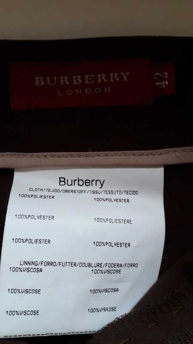 Fato Burberry London