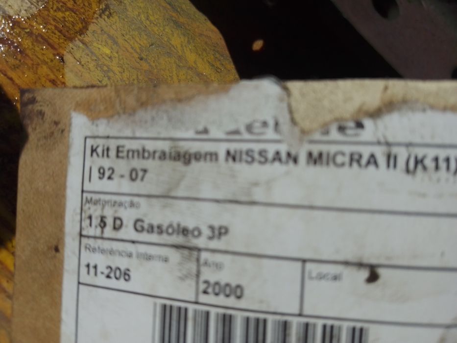 Kit embraiagem Saxo/Micra 1.5D