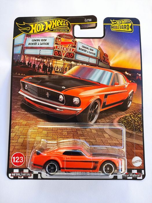 Hot Wheels Premium '69 Ford Mustang Boss 302 (Boulevard)