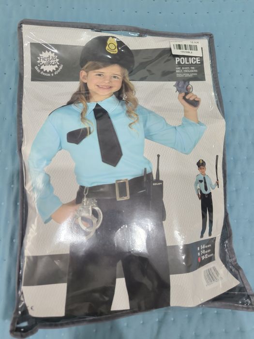 Disfarce Polícia Carnaval Festas Temáticas