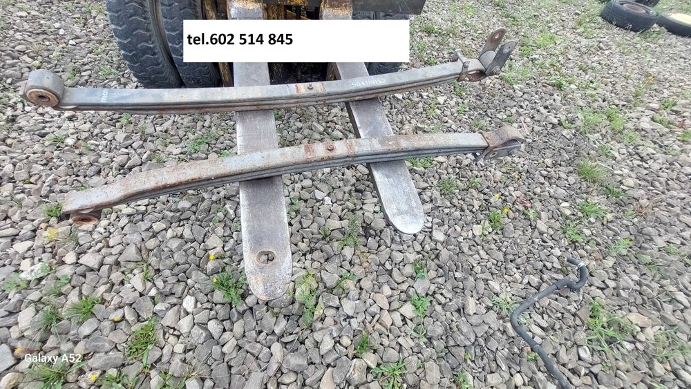 Resory Iveco Daily 3-piórowe