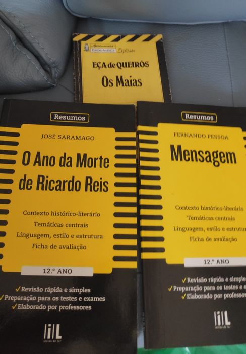 Livros resumo obras literárias portuguesas