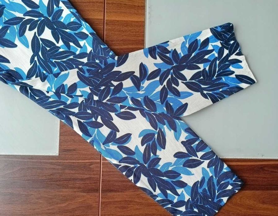 Max Mara kobiece cygaretki w kwiaty 34
