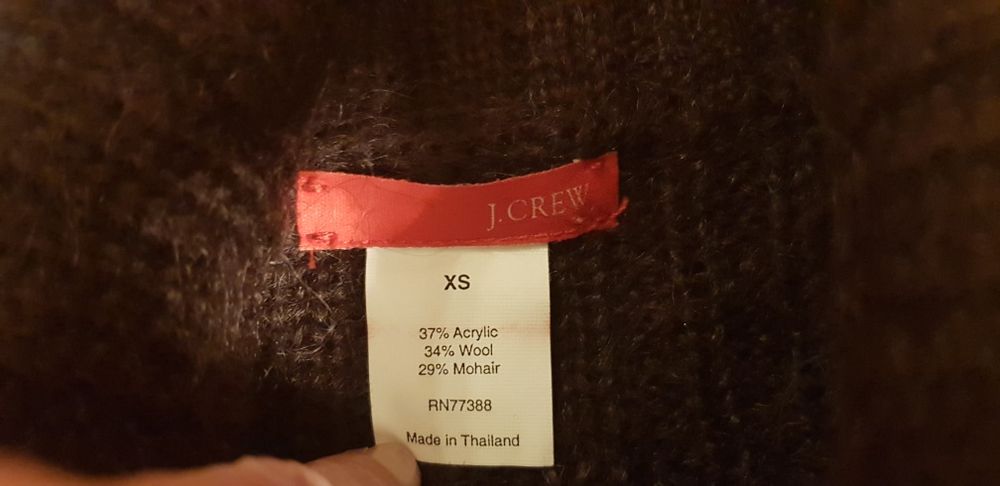 Sweterek J.Crew -Mohair Y2K