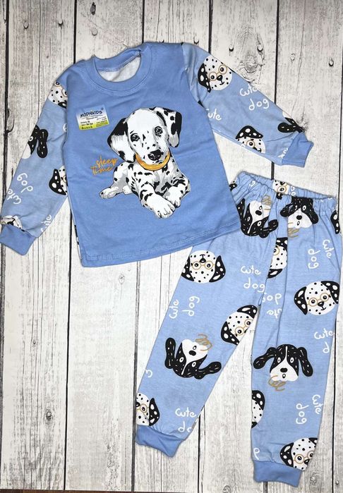 Піжама на хлопчика, тепла з 2 до 6 років