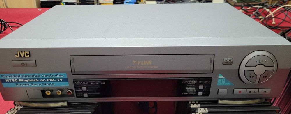 Vhs Jvc HR-J670 -  testado