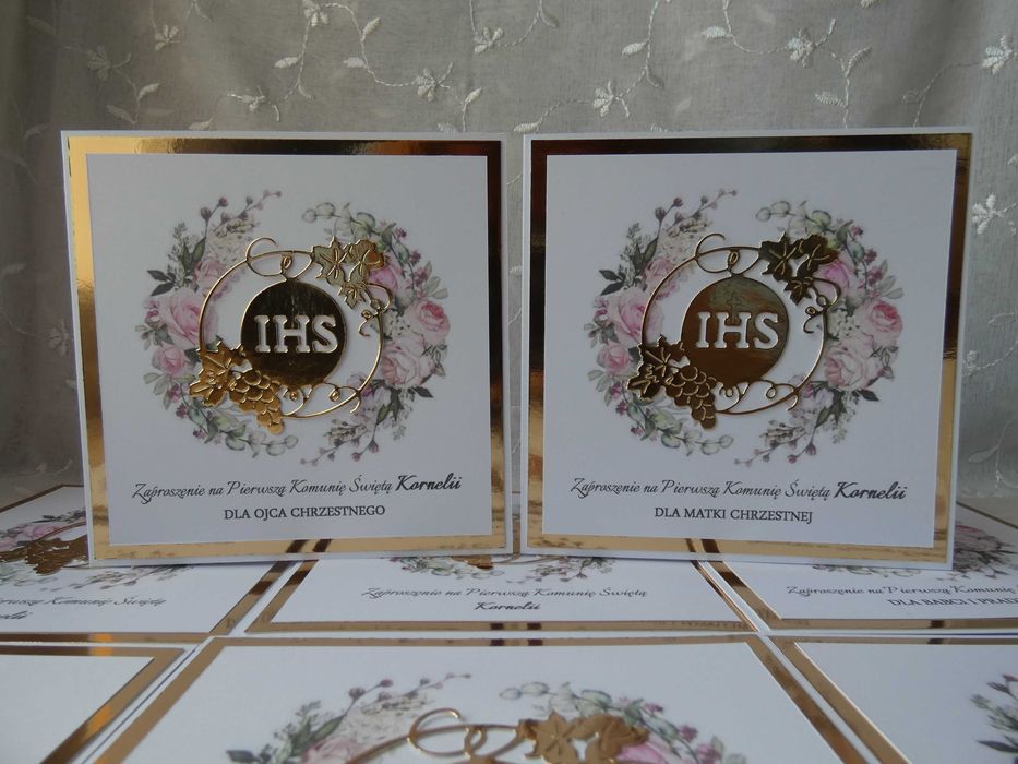zaproszenia na komunię św