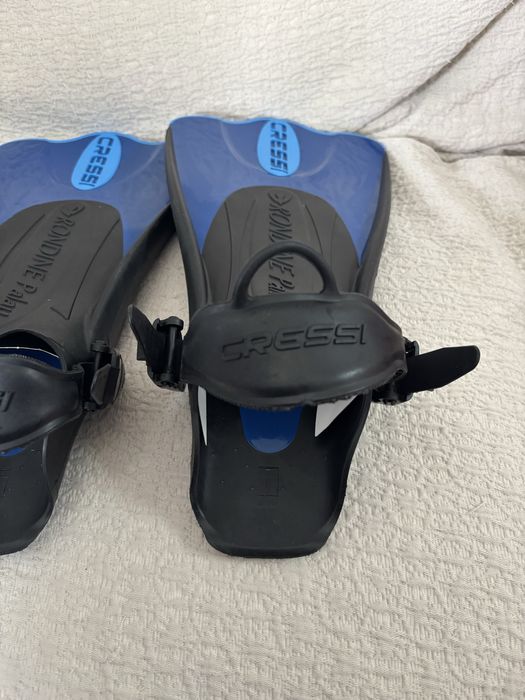 Barbatanas de mergulho Cressi ajustáveis Novas L/XL 44/47