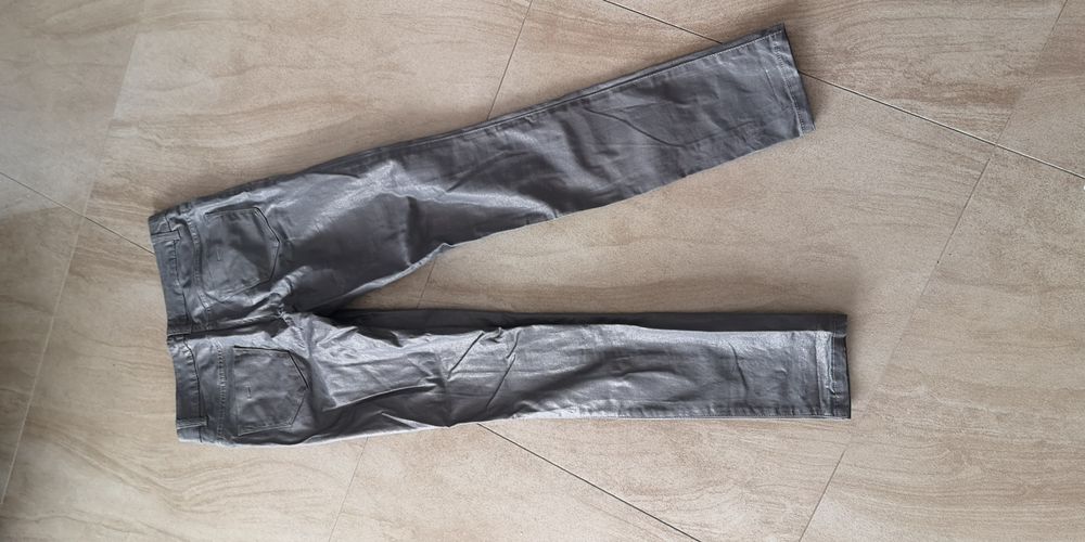 Spodnie woskowane khaki