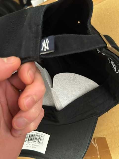 Czapka NY New Era czarna Nowa Cena Promocyjna Nie podlega negocjacji