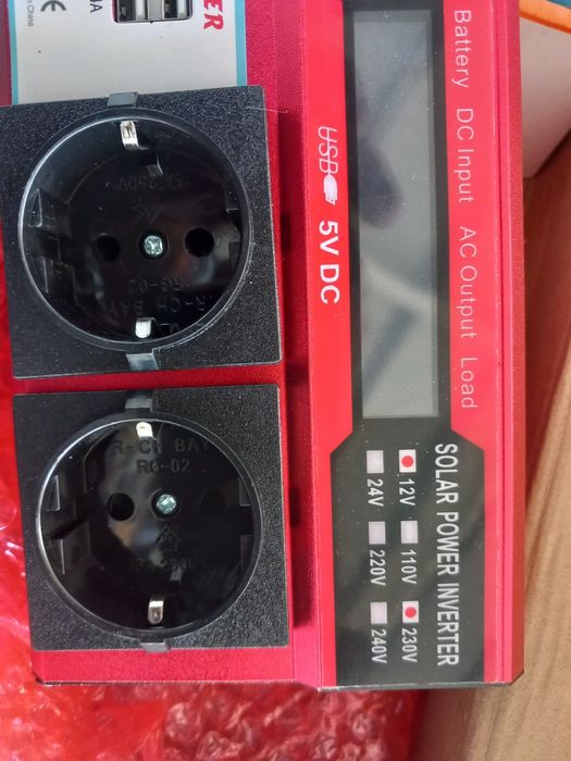 Inversor 12V para 220V 4000 whatts