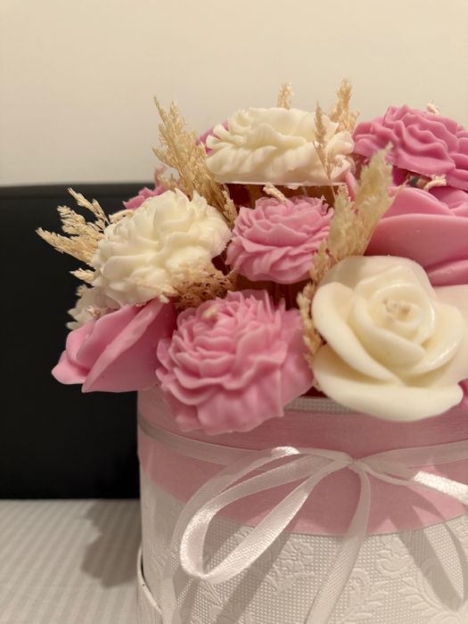 Bukiet sojowych świec zapachowych