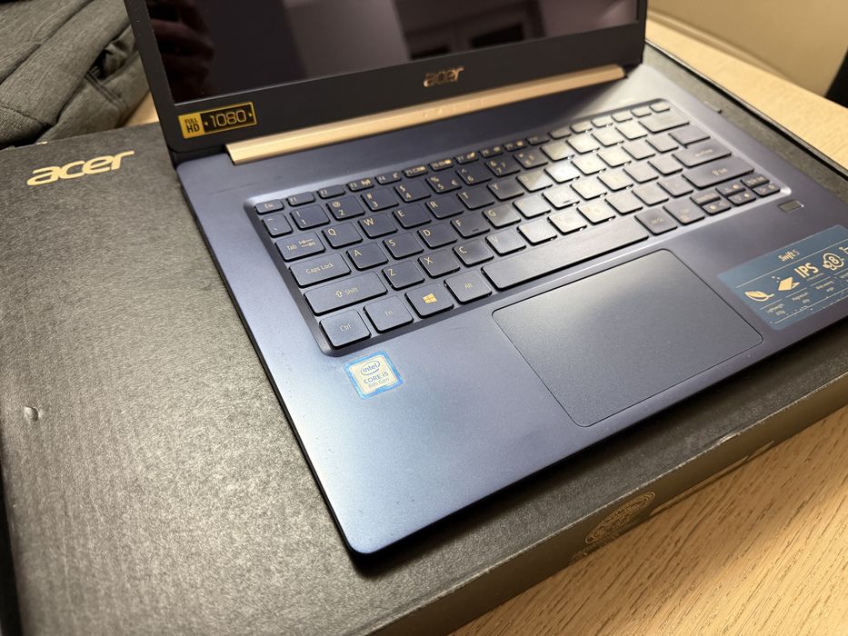 Acer Swift 5 • Dotykowy ekran • i5 • 8GB • 256SSD • lekki ultrabook