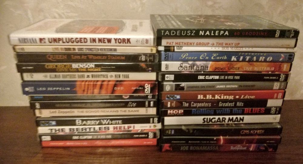 Koncerty DVD różne