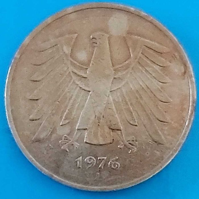 5 Marcos 1976 J Alemanha