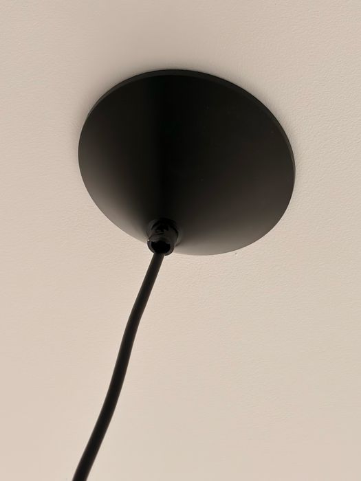 Lampa wisząca czarna druciak loft GoodHome Smertrio E27