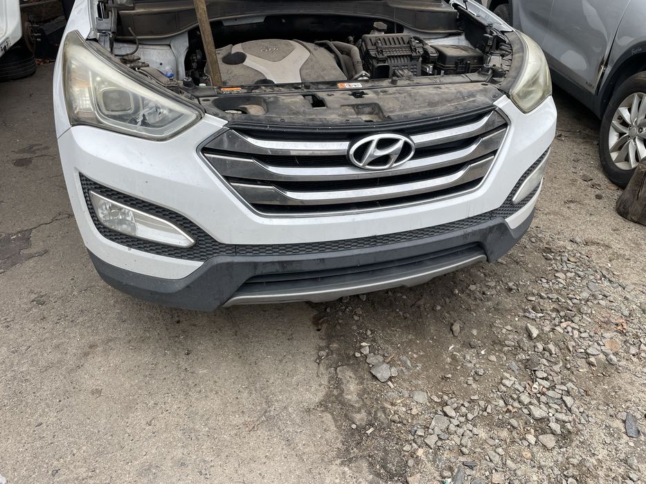 Капот бампер двери фара крило hyundai santa fe 13-18