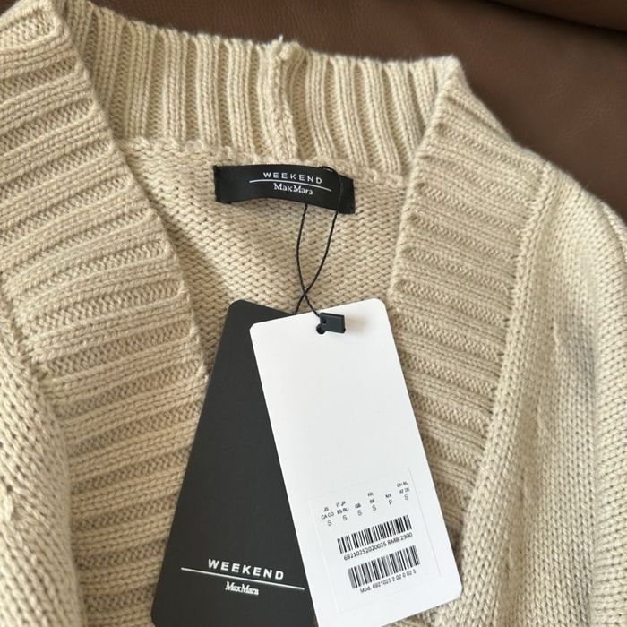 Кардиган Max Mara Weekend, Макс Мара, з білочкою