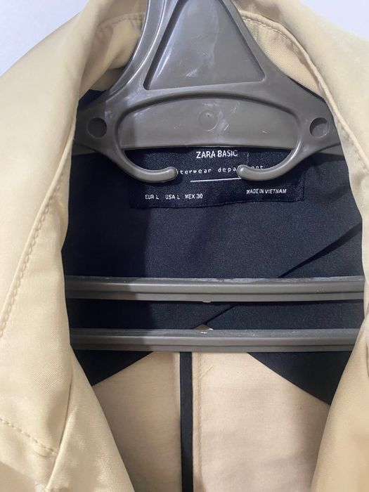 Тренч zara, розмір Л в чудовому стані, піде на М і на С