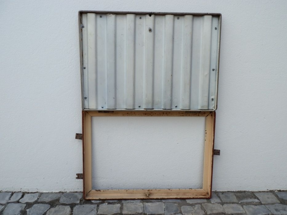 porta encastrar em chapa