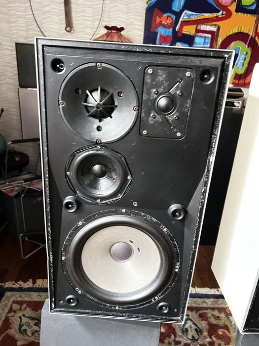 Colunas HIFI vintage Bang & Olufsen S75-som fantastico. Com cabos