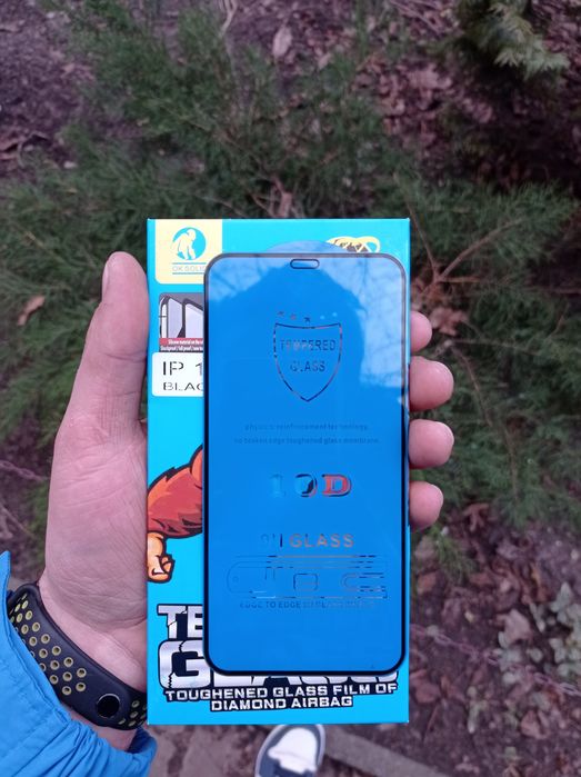 Cкло для iPhone NEW Glass  10 D / захисне скло на айфон