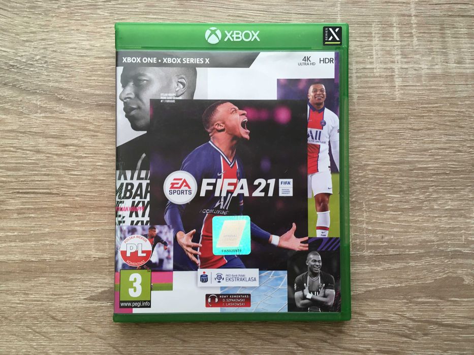FIFA 21 - Xbox One / Xbox Series X - PL - stan Używany, sprawny 100%