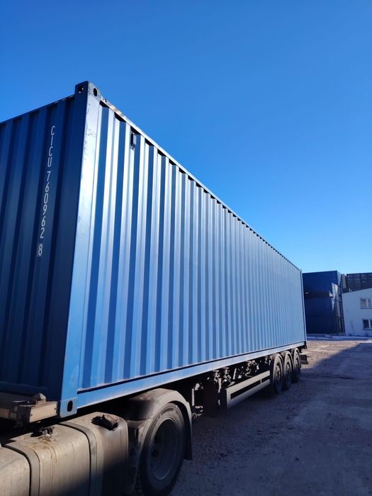 40HC 12m po jednej trasie – Kontener Morski z transportem