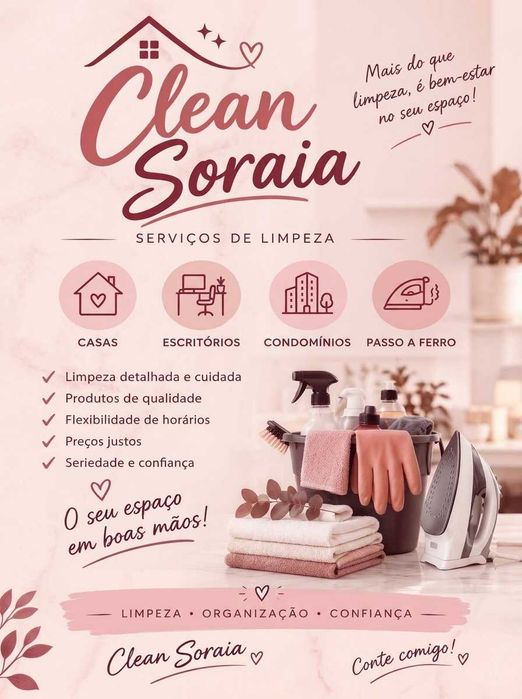 faço limpezas domésticas
