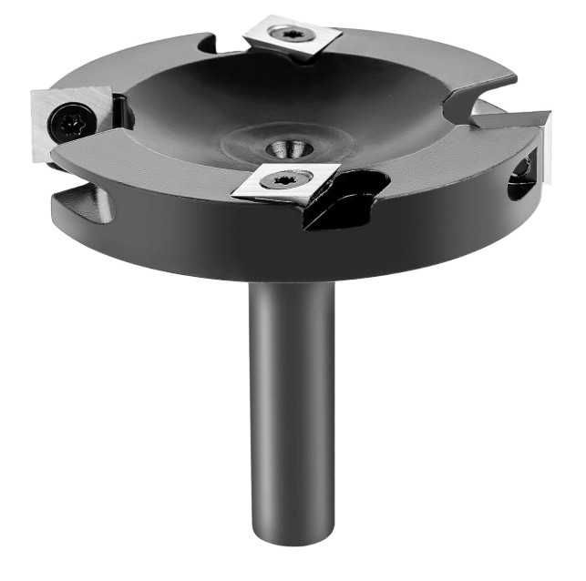 Frez czołowy, średnica 75mm, uchwyt 12mm, 4 wymienne płytki SpeTool