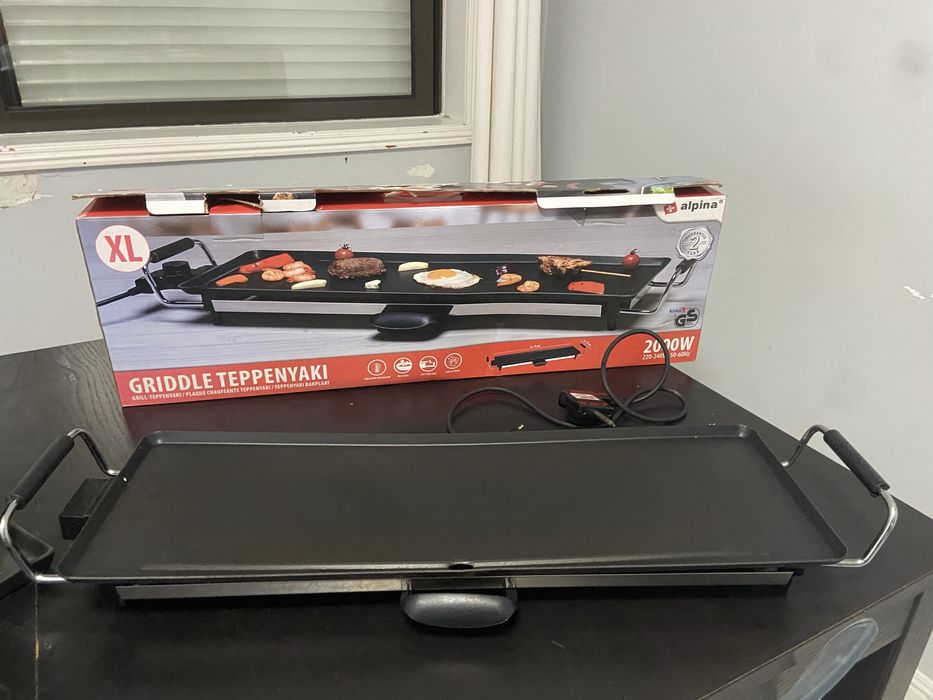 Grelhador Teppanyaki XL Alpina – 2000W
