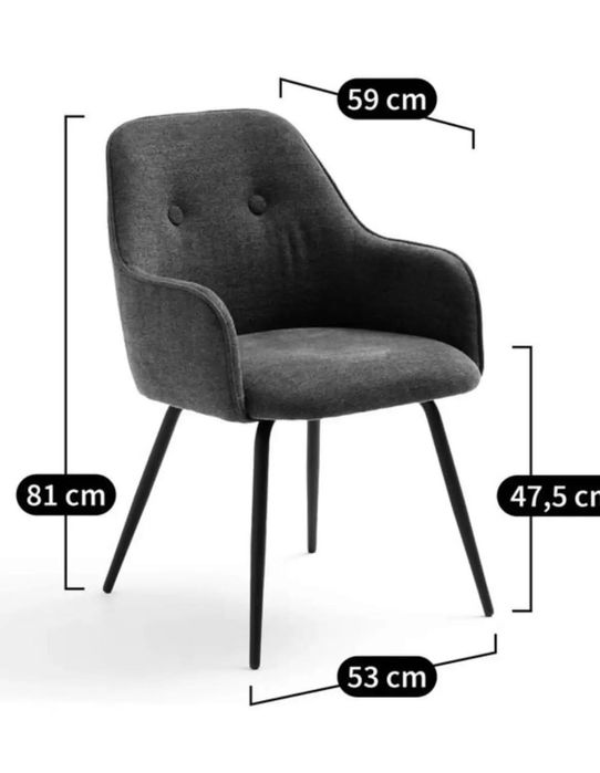 Conjunto 6 cadeiras de jantar