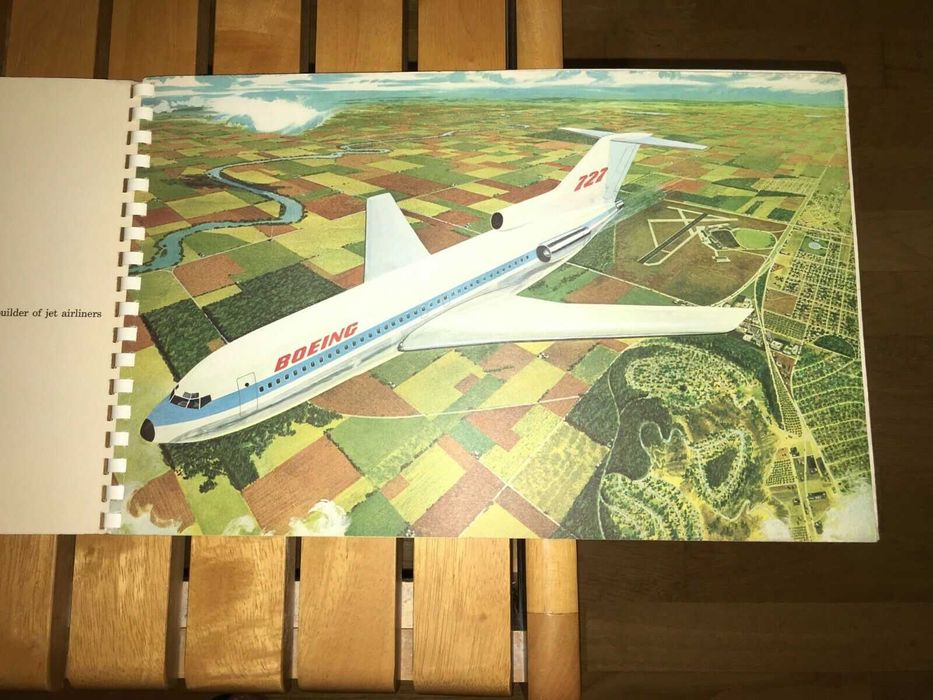 ## livro Boeing 727 Jetliner Sales Brochure 1963 ##