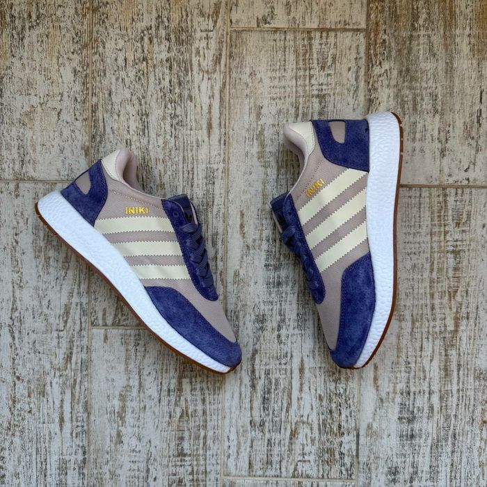 Кросівки Жіночі Adidas Iniki Beige Violet / Жіночі Кросівки / Adidas / Адідас