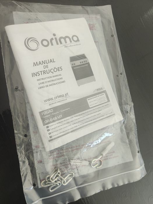 Fogão ORIMA * como novo