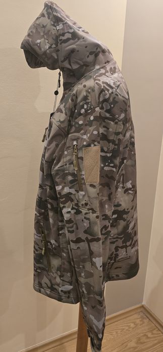 Kurtka softshell wojskowa multicam