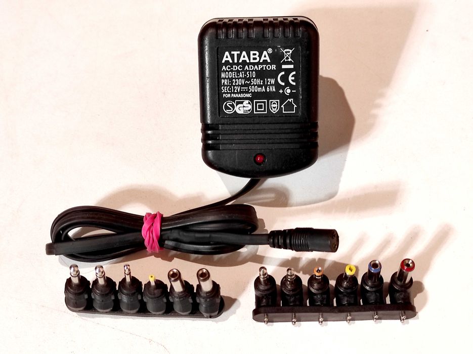 Блок живлення: 12в 3,5А  та  12в 0,5А