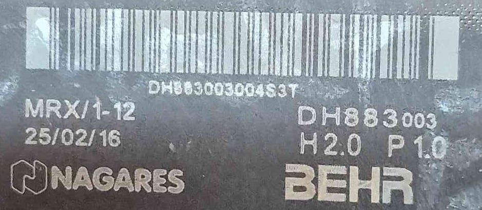 Resistência da Chauffage / Sofagem dh883003 - SMART FORFOUR Hatchback