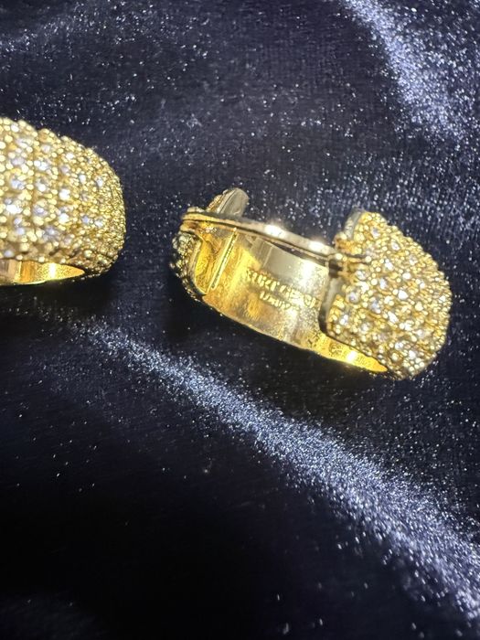 Вінтажні сережки-кільця Kurt Geiger