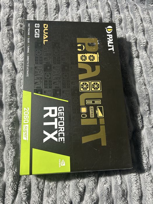 Видеокарта Palit Duall RTX2060 Super 8GB!
