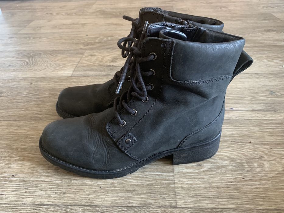 Черевики Clarks р.41 ботинки кожа деми кларкс