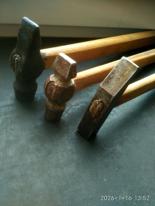 Молотки СССР вес от900гр. до 50гр.