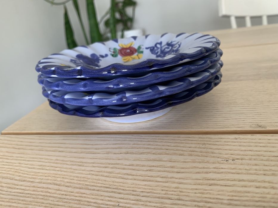 4 Pratos Antigos VESTAL