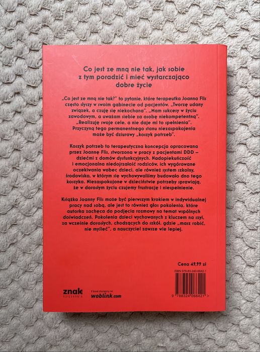 Książka Co ze mną nie tak? Joanna Flis – Znak