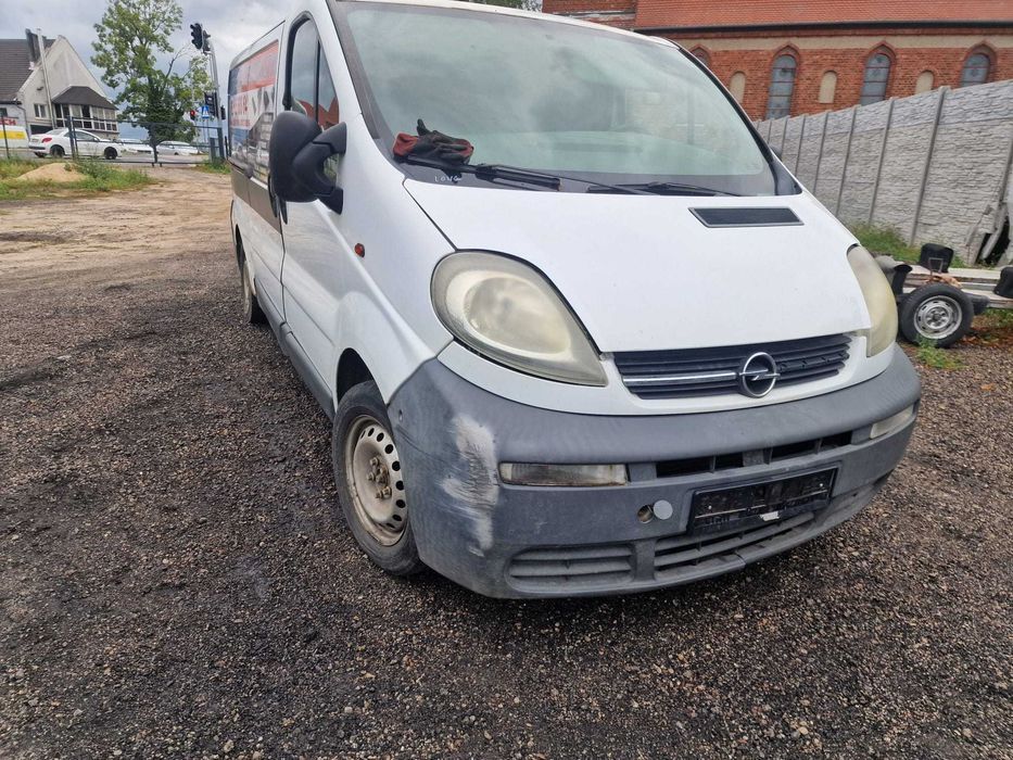 ćwiartka tył tylna błotnik opel vivaro II long lak l474