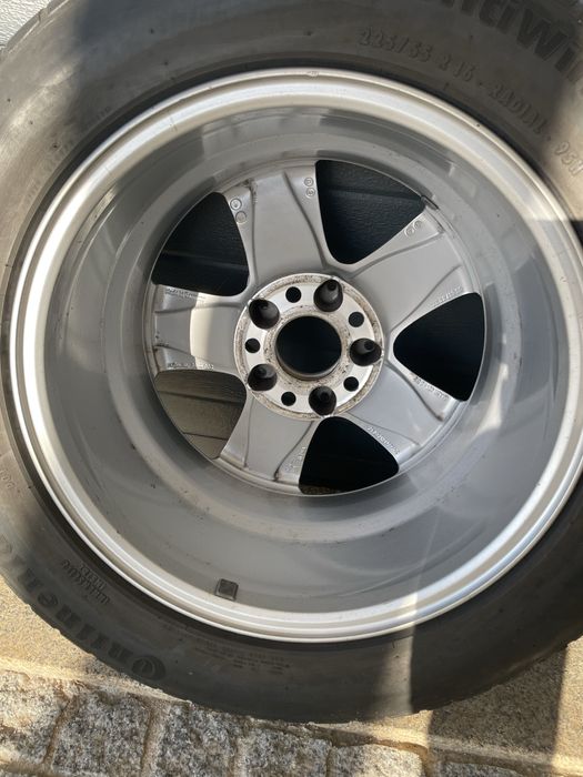 Jantes mercedes  E270 em bom estado e com pneus.  225/55 R16