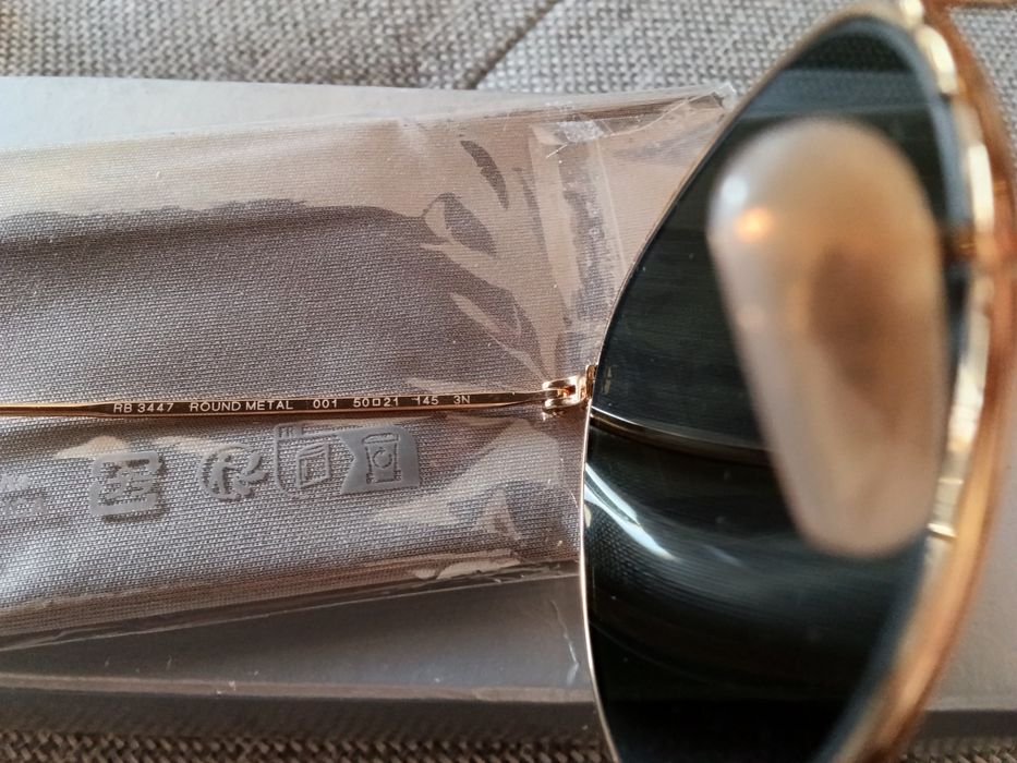 Okulary Ray Ban RB3447 Round Metal