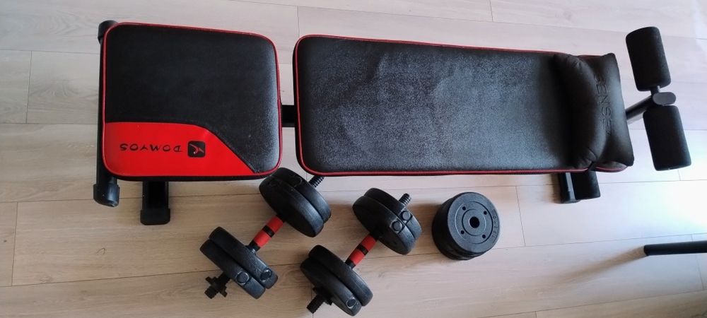 Ławka do ćwiczeń + hankle gratis